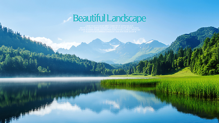 PSD 나무 구름 편집이미지 호수 하늘색 자연 하늘 사람없음 반사 숲 경관 산맥 이미지편집 자연요소 식물 산 풍경 파란색 생태계 파일형식