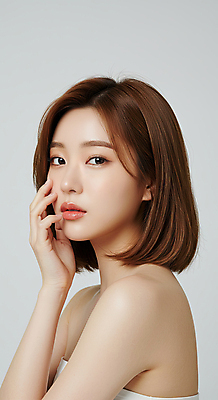 JPG 편집이미지 응시 여자 한명 상반신 성인 뷰티 손들기 의료성형뷰티 성인여자한명만 편집실사 AI인물포토 AI콘텐츠 1 시선 모션 사람 CG 여자한명만 성인여자만 파일형식 AI포토