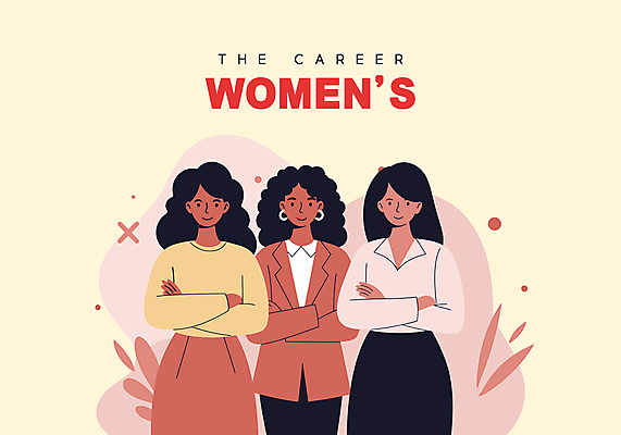 여자 일러스트 미소 상반신 성인 세명 팔짱 파이팅 비즈니스우먼 성인여자만 연노랑색 국내일러스트 AI파일 비즈니스 모션 표정 사람 노란색 직장인 여자만 성인만 파일형식 벡터