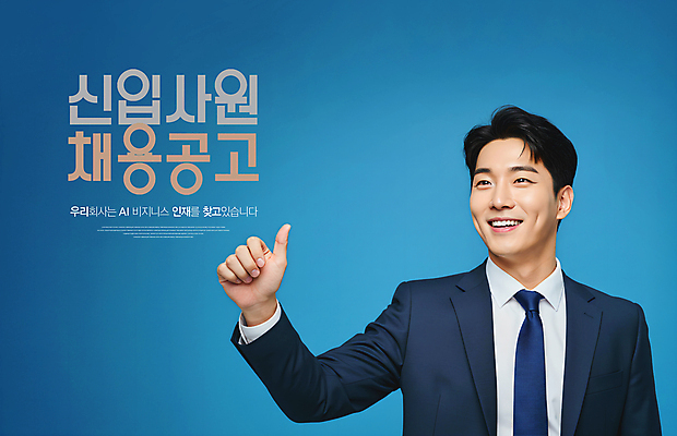 PSD 템플릿 남자 한명 미소 상반신 성인 파란색 파이팅 구직 알림 신입사원 따봉 신입 채용공고 의료성형뷰티 성인남자한명만 이미지템플릿 1 컬러 컨셉 비즈니스 모션 표정 사람 최고 채용 남자한명만 성인남자만 파일형식