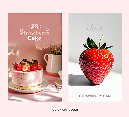 템플릿 그릇 화분 분홍색 그림자 사람없음 세트 딸기케이크 이미지템플릿 AI파일 식기 컬러 딸기 케이크 파일형식 벡터