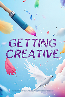 PSD 포스터 예술 일러스트 조류 사람없음 컬러풀 물감 붓 깃털 창의력 창의성 국내일러스트 동물 컬러 미술도구 파일형식