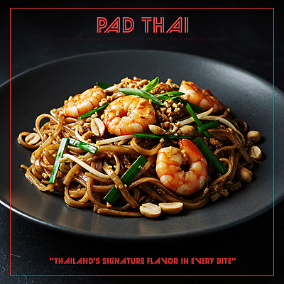 PSD 편집이미지 그릇 새우 요리 사람없음 식사 고명 고수 매움 라임 파 볶음국수 숙주 태국음식 팟타이 이미지편집 식기 채소 과일 갑각류 맛 향신료 국수 동양음식 파일형식