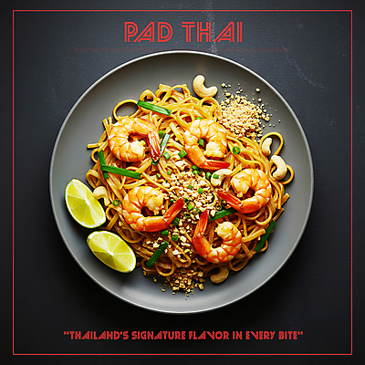 PSD 편집이미지 그릇 새우 요리 사람없음 식사 고명 고수 매움 라임 파 볶음국수 숙주 태국음식 팟타이 이미지편집 식기 채소 과일 갑각류 맛 향신료 국수 동양음식 파일형식