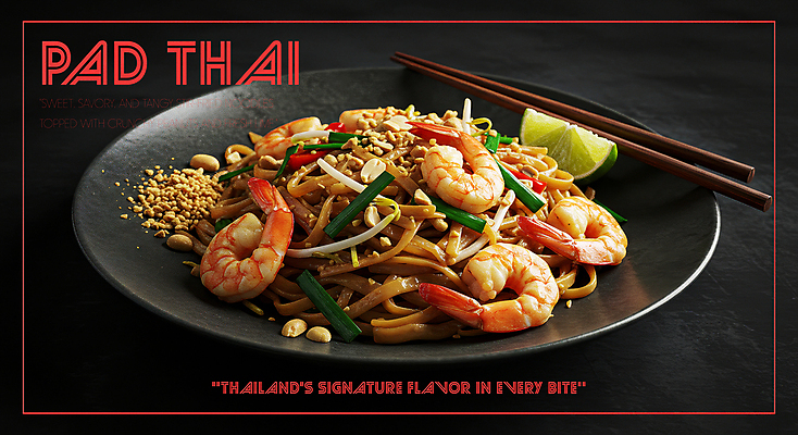 PSD 편집이미지 그릇 젓가락 새우 요리 사람없음 식사 고명 고수 매움 라임 파 볶음국수 숙주 태국음식 팟타이 이미지편집 식기 채소 과일 수저 갑각류 맛 향신료 국수 동양음식 파일형식