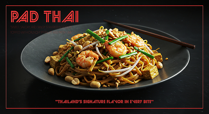 PSD 편집이미지 그릇 젓가락 새우 요리 사람없음 식사 고명 고수 매움 라임 파 볶음국수 숙주 태국음식 팟타이 이미지편집 식기 채소 과일 수저 갑각류 맛 향신료 국수 동양음식 파일형식