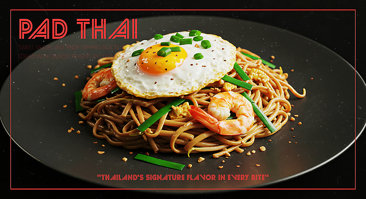 PSD 편집이미지 그릇 새우 요리 사람없음 식사 고명 고수 매움 라임 파 볶음국수 숙주 태국음식 팟타이 이미지편집 식기 채소 과일 갑각류 맛 향신료 국수 동양음식 파일형식