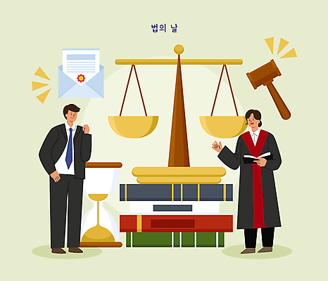 전신 PSD 여자 남자 허리손 일러스트 저울 들기 정장 성인 두명 손들기 파이팅 편지 모래시계 검사_법률가 법 의사봉 변호사 법전 제헌절 책더미 성인만 법의날 국내일러스트 직업 옷 모래 시계 포즈 모션 사람 책 국경일 무더기 파일형식 법정기념일