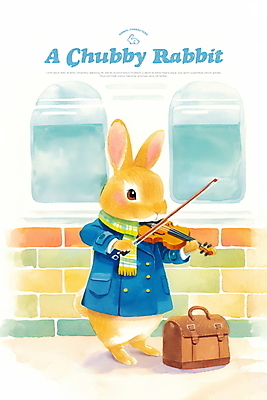 전신 PSD 연주 가방 일러스트 동화 들기 사람없음 귀여움 목도리 음악가 기차 토끼 도시 바이올린 토끼캐릭터 기차역 바이올리니스트 국내일러스트 직업 잡화 음악 육상교통 동물캐릭터 컨셉 포유류 모션 현악기 대중교통 반려동물 연주자 역 파일형식