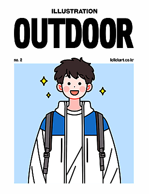 남자 포스터 하늘색 일러스트 배낭 아웃도어 한명 미소 상반신 성인 반짝임 재킷 등산복 프로필 성인남자한명만 일러캐릭터 AI파일 캐릭터 1 옷 가방 모션 표정 사람 파란색 등산 외투 남자한명만 성인남자만 파일형식 벡터