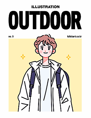 남자 포스터 일러스트 배낭 아웃도어 한명 미소 상반신 성인 반짝임 노란색 재킷 등산복 프로필 성인남자한명만 일러캐릭터 AI파일 캐릭터 1 옷 컬러 가방 모션 표정 사람 등산 외투 남자한명만 성인남자만 파일형식 벡터