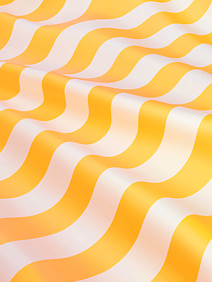 JPG 편집이미지 물결 예술 추상 사람없음 노란색 줄무늬 주름 천 광택 편집실사 AI포토 AI콘텐츠 컬러 무늬 직물 CG 파일형식