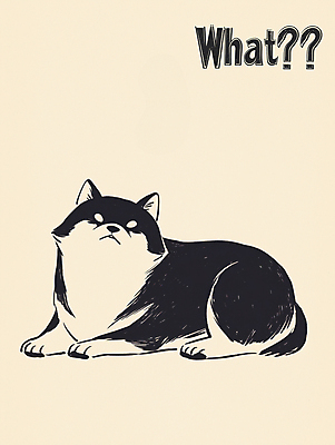 PSD 한마리 엎드리기 일러스트 사람없음 귀여움 강아지 베이지색 시바견 국내일러스트 1 컬러 컨셉 모션 반려동물 개 파일형식