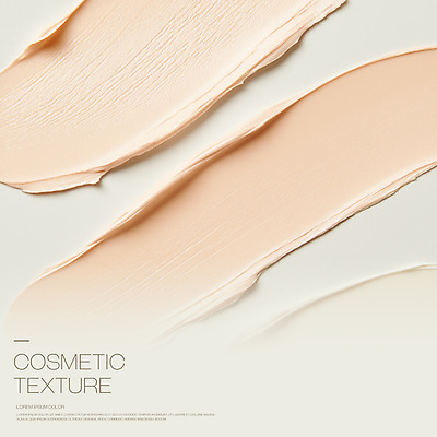 PSD 편집이미지 백그라운드 사람없음 뷰티 화장품 촉촉함 크림 질감 살구색 이미지편집 컬러 젖음 파일형식