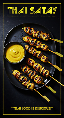 PSD 편집이미지 접시 사람없음 노란색 식사 전통음식 소스 꼬치구이 닭꼬치 소스그릇 태국음식 맛있는 이미지편집 전통 그릇 식기 음식 컬러 닭고기 양념 꼬치 구이 동양음식 파일형식