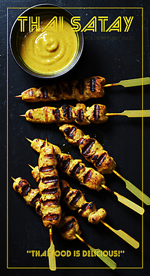 PSD 편집이미지 접시 사람없음 노란색 식사 전통음식 소스 꼬치구이 닭꼬치 소스그릇 태국음식 맛있는 이미지편집 전통 그릇 식기 음식 컬러 닭고기 양념 꼬치 구이 동양음식 파일형식