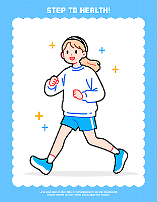 여자 하늘색 일러스트 건강 한명 미소 성인 반짝임 운동복 달리기 손들기 머리띠 스포츠캐릭터 유산소운동 러닝 성인여자한명만 일러캐릭터 AI파일 캐릭터 1 옷 장신구 모션 표정 사람 파란색 운동 여자한명만 성인여자만 파일형식 벡터