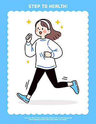 여자 하늘색 일러스트 건강 한명 미소 성인 반짝임 운동복 달리기 손들기 머리띠 스포츠캐릭터 유산소운동 러닝 성인여자한명만 일러캐릭터 AI파일 캐릭터 1 옷 장신구 모션 표정 사람 파란색 운동 여자한명만 성인여자만 파일형식 벡터