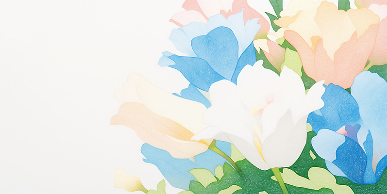 JPG 꽃 잎 일러스트 색연필 사람없음 감성 베이지색 국내일러스트 AI일러스트 AI콘텐츠 식물 컬러 컨셉 학용품 파일형식