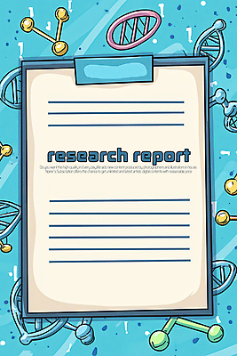 PSD 과학 하늘색 일러스트 실험 사람없음 서류판 실험보고서 화학모형 카피스페이스 국내일러스트 파란색 모형 사무용품 공백 보고서 파일형식