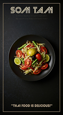 PSD 편집이미지 접시 토마토 태국 단면 사람없음 샐러드 소스 홍고추 땅콩 라임 그린빈 동남아음식 쏨땀 파파야 플레이팅 이미지편집 식기 아시아 음식 채소 과일 고추 콩 견과류 양념 상차림 열대과일 태국음식 파일형식