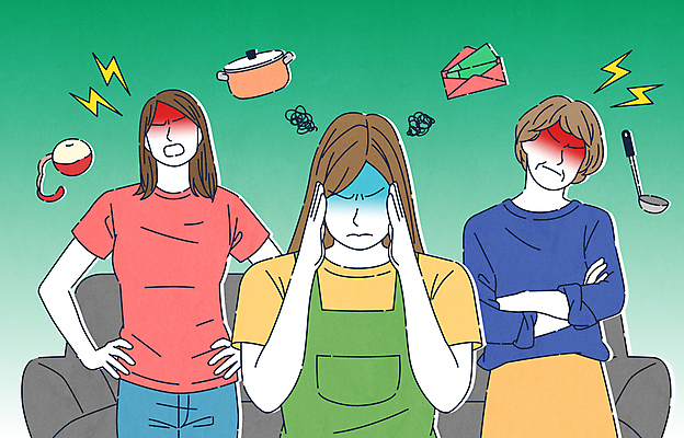 여자 중년 허리손 지폐 일러스트 가정 상반신 성인 세명 초록색 손들기 팔짱 앞치마 냄비 사과 국자 시어머니 잔소리 고부갈등 돈봉투 번개모양 불화 이혼 여자만 깎기 국내일러스트 AI파일 모양 컬러 포즈 돈 과일 모션 주방용품 봉투 사람 솥 번개 갈등 파일형식 벡터 시부모님