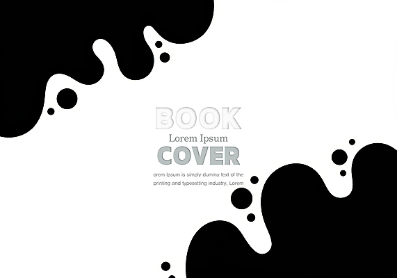 PSD 템플릿 디자인 백그라운드 곡선 북커버 추상 사람없음 검은색 이미지템플릿 선 컬러 무늬 파일형식