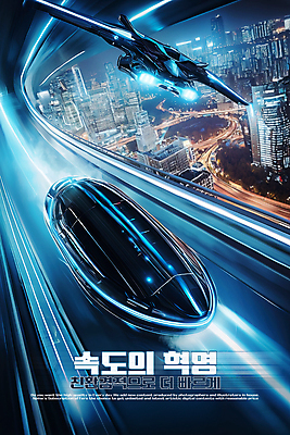 PSD 편집이미지 교통수단 비행기 사람없음 파란색 빛 도시풍경 속도 친환경 네온 미래도시 혁명 기술발전 미래자동차 SF 이미지편집 컬러 교통 컨셉 항공교통 자동차 미래 대중교통 풍경 환경 도시 발전 파일형식