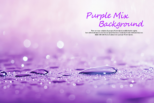 PSD 편집이미지 백그라운드 사람없음 보라색 물방울 질감 보케 이미지편집 컬러 파일형식