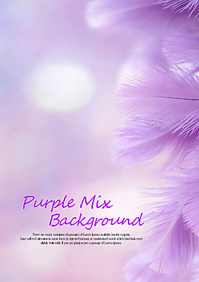 PSD 편집이미지 백그라운드 사람없음 보라색 깃털 질감 보케 이미지편집 컬러 파일형식