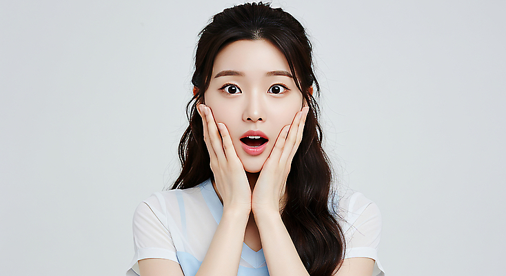 JPG 편집이미지 여자 한명 미소 상반신 성인 뷰티 손들기 놀람 의료성형뷰티 성인여자한명만 편집실사 AI인물포토 AI콘텐츠 1 감정 모션 표정 사람 CG 여자한명만 성인여자만 파일형식 AI포토