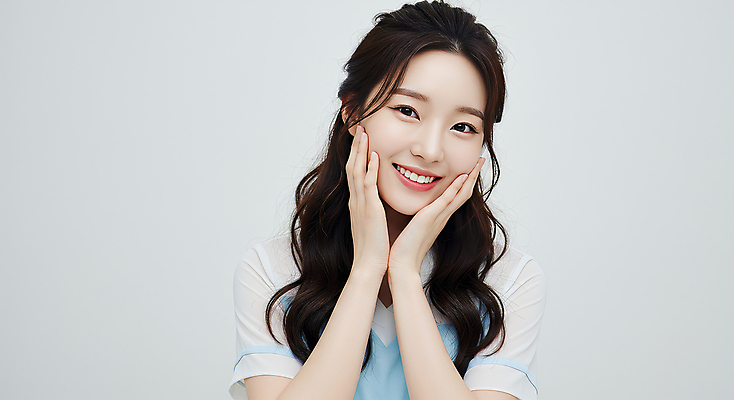 JPG 편집이미지 여자 한명 웃음 상반신 성인 뷰티 손들기 의료성형뷰티 성인여자한명만 편집실사 AI인물포토 AI콘텐츠 1 모션 표정 사람 CG 여자한명만 성인여자만 파일형식 AI포토