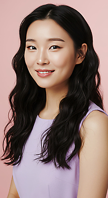 JPG 편집이미지 여자 분홍색 한명 미소 상반신 성인 뷰티 의료성형뷰티 성인여자한명만 편집실사 AI인물포토 AI콘텐츠 1 컬러 표정 사람 CG 여자한명만 성인여자만 파일형식 AI포토