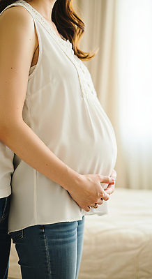 JPG 편집이미지 라이프스타일 여자 실내 한명 성인 신체부위 임산부 침실 다리 잡기 의료성형뷰티 성인여자한명만 편집실사 AI인물포토 AI콘텐츠 1 모션 사람 내부 생활 임신 CG 여자한명만 성인여자만 파일형식 AI포토