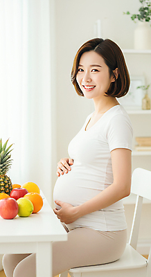 JPG 편집이미지 라이프스타일 여자 화분 의자 오렌지 탁자 선반 실내 한명 미소 앉기 성인 임산부 사과 파인애플 의료성형뷰티 성인여자한명만 편집실사 AI인물포토 AI콘텐츠 1 가구 과일 모션 표정 사람 내부 생활 임신 CG 열대과일 여자한명만 성인여자만 파일형식 AI포토