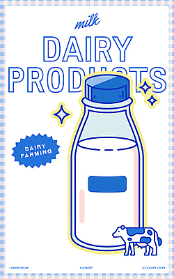 일러스트 사람없음 파란색 반짝임 라벨 젖소 흰우유 병우유 플라스틱병 국내일러스트 AI파일 컬러 모션 프레임 우유 소 플라스틱 병_담는 파일형식 벡터
