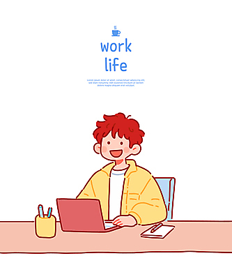 남자 의자 일러스트 한명 앉기 상반신 성인 비즈니스라이프 노트북 사무실 펜 타이핑 업무 비즈니스맨 책상 문서 연필꽂이 성인남자한명만 국내일러스트 AI파일 1 라이프스타일 가구 비즈니스 모션 문구용품 사람 전자제품 필기구 작업 직장인 남자한명만 성인남자만 파일형식 벡터