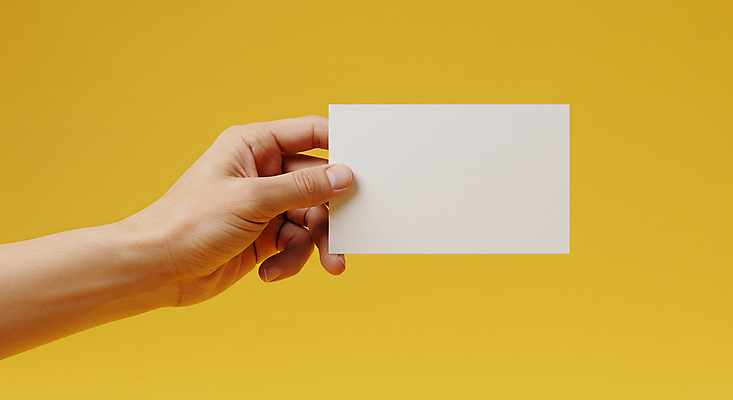 JPG 편집이미지 손 비즈니스 명함 들기 신체부위 노란색 카피스페이스 편집소스 편집실사 AI인물포토 AI콘텐츠 컬러 모션 사람 공백 CG 파일형식 AI포토