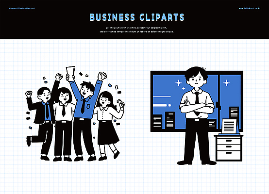 전신 클립아트 여자 남자 일러스트 창문 밤하늘 미소 들기 정장 빌딩 여러명 성인 파란색 반짝임 사무실 팔짱 파이팅 검은색 기쁨 만세 직장인 비즈니스맨 비즈니스우먼 서랍장 문서 격자 꽃가루 성인만 국내일러스트 AI파일 직업 옷 감정 컬러 가구 다수 무늬 비즈니스 모션 하늘 표정 사람 건물 야간 가루 파일형식 벡터