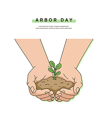 손 일러스트 자연 들기 신체부위 흙 식목일 나무심기 묘목 일러캐릭터 AI파일 나무 캐릭터 기념일 모션 사람 생태계 심기 파일형식 벡터