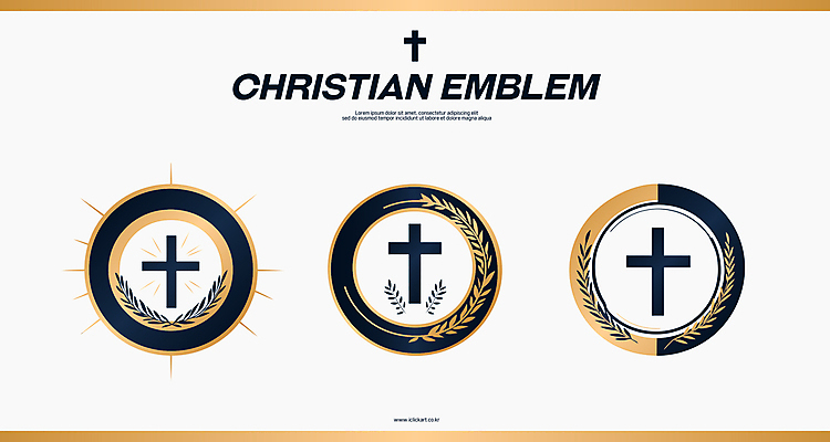 디자인 기독교 십자가 잎 일러스트 사람없음 빛 세트 교회 원형 심볼 베이지색 검정리본 국내일러스트 AI파일 도형 식물 리본 종교 컬러 종교건축 건물 파일형식 벡터