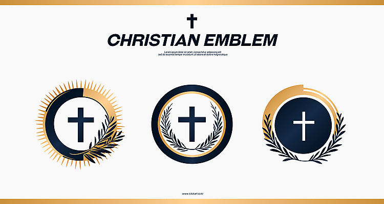 디자인 기독교 십자가 잎 일러스트 사람없음 빛 세트 교회 원형 심볼 베이지색 검정리본 국내일러스트 AI파일 도형 식물 리본 종교 컬러 종교건축 건물 파일형식 벡터
