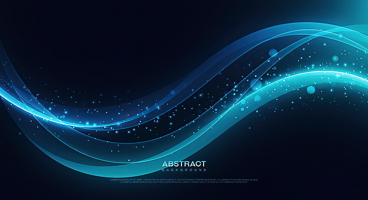 PSD 편집이미지 디자인 백그라운드 곡선 추상 사람없음 파란색 빛 검은색 원형 웨이브 이미지편집 도형 선 컬러 무늬 파일형식
