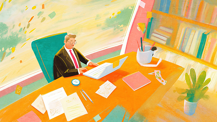 JPG 남자 화분 의자 일러스트 창문 책장 한명 앉기 상반신 성인 책 노트북 사무실 업무 비즈니스맨 책상 문서 성인남자한명만 안경낌 국내일러스트 AI일러스트 AI콘텐츠 1 안경 가구 비즈니스 모션 사람 전자제품 작업 직장인 남자한명만 성인남자만 파일형식