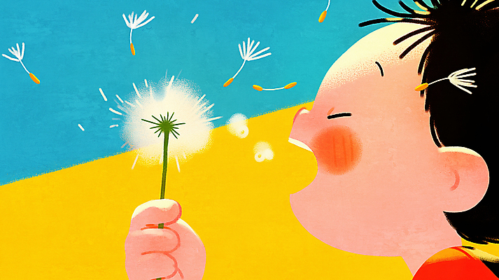 JPG 남자 얼굴 어린이 일러스트 한명 미소 들기 소년 파란색 노란색 눈감음 민들레홀씨 봄바람 소년한명만 국내일러스트 AI일러스트 AI콘텐츠 1 컬러 모션 바람 표정 사람 신체부위 민들레 남자한명만 소년만 파일형식