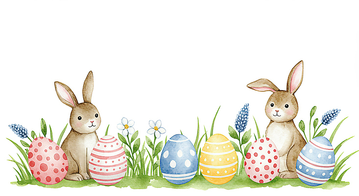JPG 꽃 기독교 일러스트 수채화 사람없음 평화 믿음 천주교 토끼 풀잎 부활절계란 카피스페이스 국내일러스트 AI일러스트 AI콘텐츠 식물 감정 종교 컨셉 잎 포유류 부활절 반려동물 계란 공백 풀_식물 파일형식