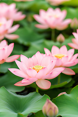 JPG 편집이미지 분홍색 불교 자연 연꽃 풍경 사람없음 초록색 부처님오신날 연잎 꽃봉오리 편집실사 AI포토 AI콘텐츠 기념일 꽃 종교 컬러 잎 CG 생태계 파일형식