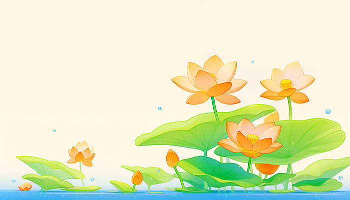 JPG 불교 일러스트 자연 연꽃 풍경 사람없음 부처님오신날 연못 수면 연잎 꽃봉오리 국내일러스트 AI일러스트 AI콘텐츠 기념일 꽃 종교 잎 물 생태계 파일형식