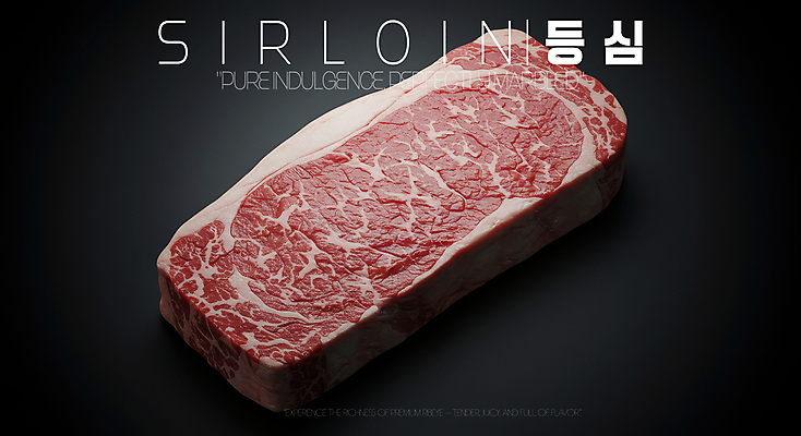 PSD 편집이미지 단면 생고기 사람없음 빨간색 어둠 소고기 지방 등심 마블링 이미지편집 컬러 육류 기름_음식 파일형식