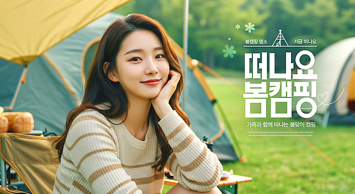 PSD 편집이미지 여자 여유 자연 텐트 한명 미소 잔디 상반신 성인 연두색 턱괴기 봄 캠핑장 힐링 떠남 의료성형뷰티 성인여자한명만 캠핑족 이미지편집 식물 1 계절 감정 모션 표정 캠핑도구 사람 초록색 캠핑 생태계 신조어 여자한명만 성인여자만 파일형식